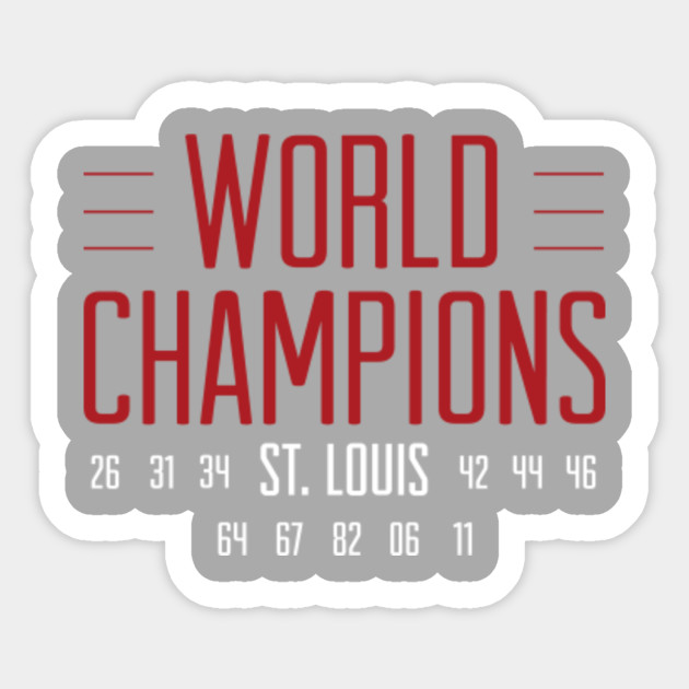 Eleven St Louis Cardinals Sticker Teepublic