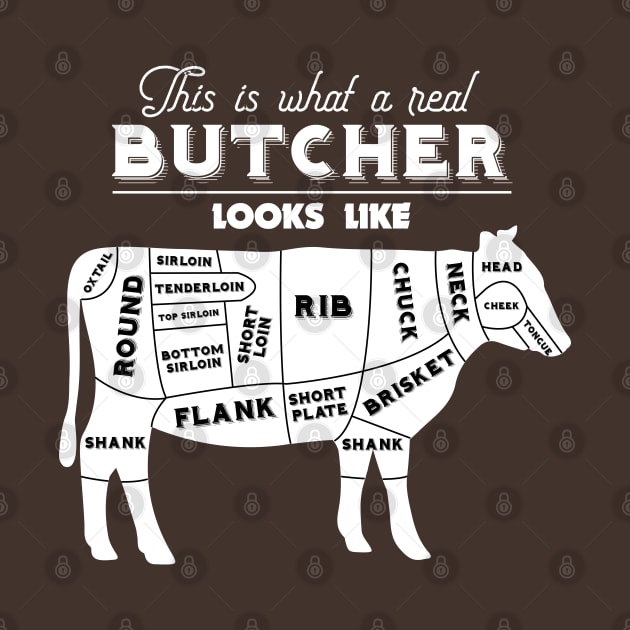 What a Real Butcher Looks Like Quote by HotHibiscus