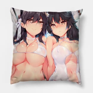 Atago and Takao azur lane Pillow