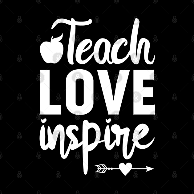 Teach love inspire teacher appreciation day gifts by Tesszero