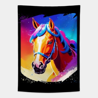 Cosmic Horse Tapestry