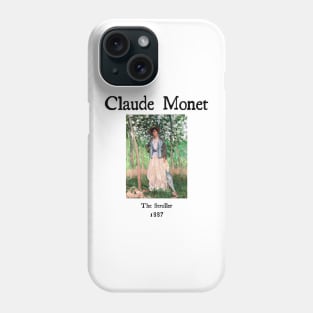 The stroller by Claude Monet Phone Case