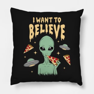 I Want To Believe - Alien Pillow