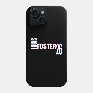 Louis Foster '23 white text Phone Case