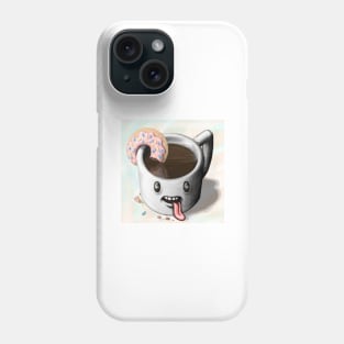 Doughnut dunking Phone Case