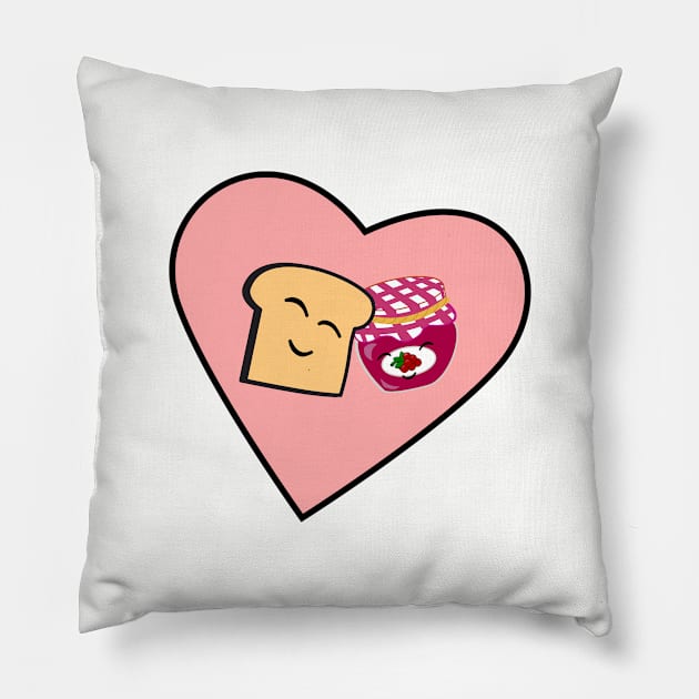 Taste Buddies Pillow by traditionation