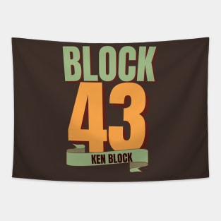 Ken block, retro, vintage Tapestry