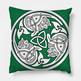 Knotwork Kitties Pillow