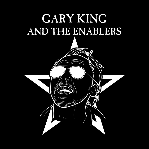 GARY KING AND THE ENABLERS (The Sisters of Mercy style) by Theo_P