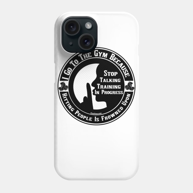 Training In Silence Phone Case by FirstTees