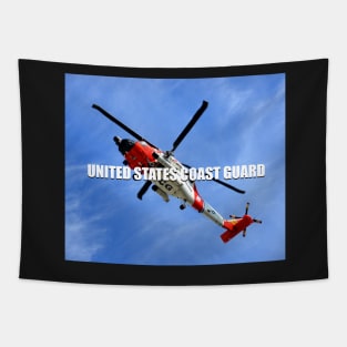 US Coast Guard face mask design A Tapestry