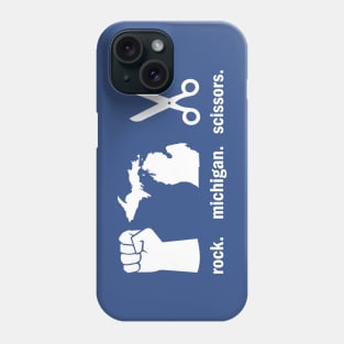 Rock Michigan Scissors Game Phone Case