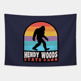 Hendy Woods State Park Bigfoot Sasquatch California Tapestry