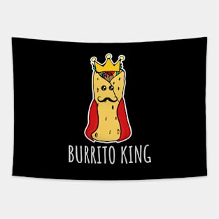 Burrito King Funny Burrito Tapestry