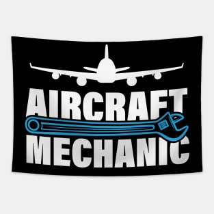 Airplane Aircraft Mechanic Aviation Tapestry