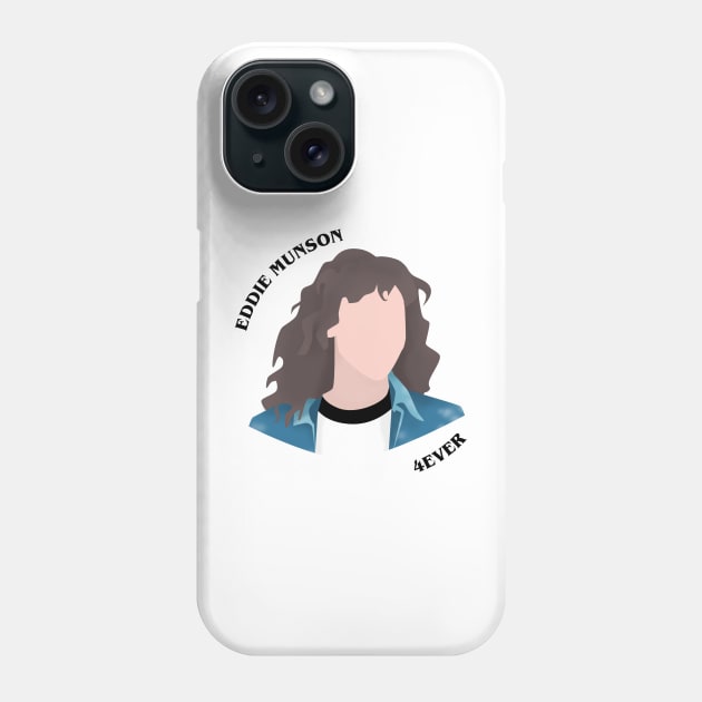 Eddie Munson 4ever Phone Case by snitts