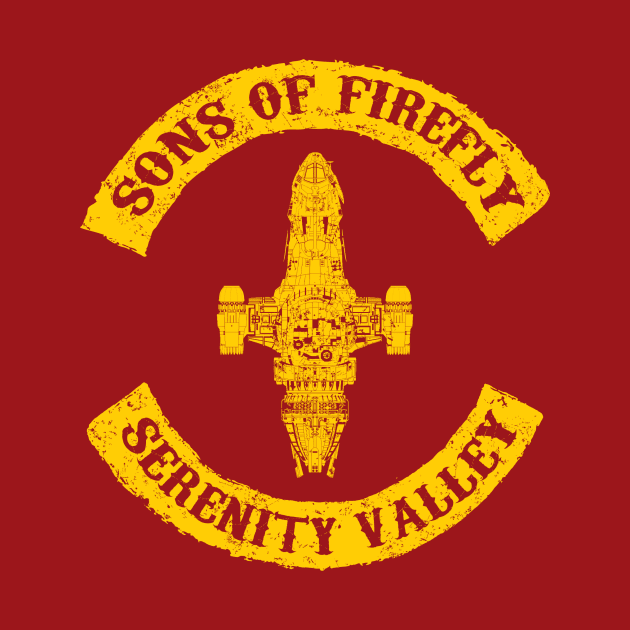 SONS OF FIREFLY SERENITY VALLEY by KARMADESIGNER T-SHIRT SHOP