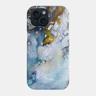 Under the Sea Fluid Acrylic Pour Phone Case