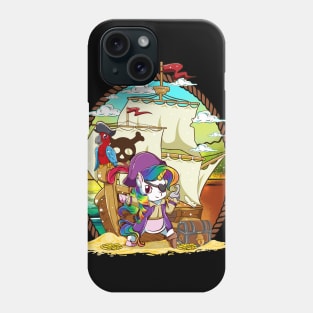 Unicorn Pirate Halloween Phone Case