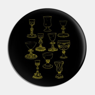 Holy Grail, Goblets and Challices Pin