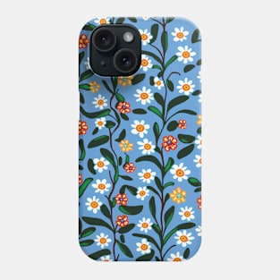 Minimalist Cute Daisies Pattern Phone Case