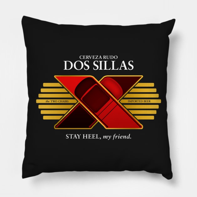 DOS SILLAS - Cerveza Ruda Pillow by Heel Shirts