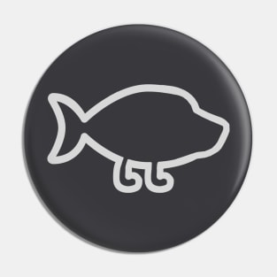 DogfishCrus Logo Pin