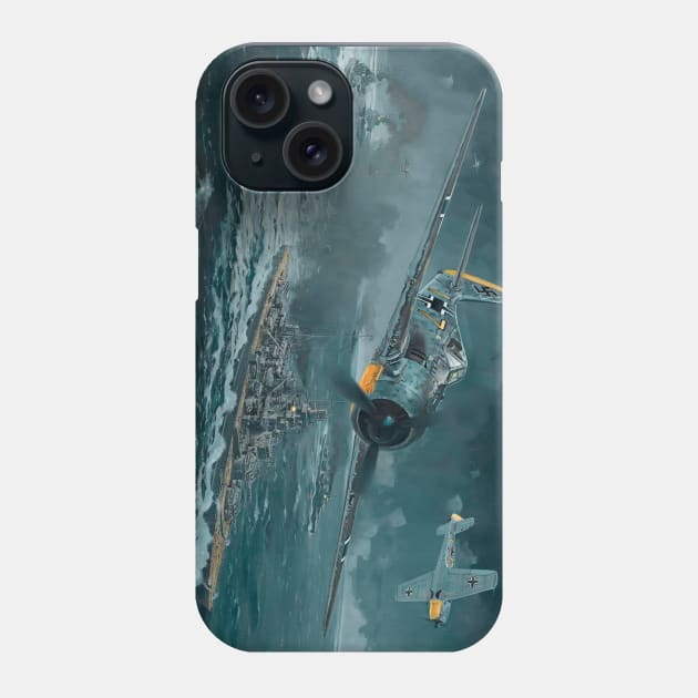 Naval Blitz Phone Case by Aircraft.Lover