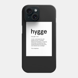 Hygge: Scandinavian Living | White Edition Phone Case