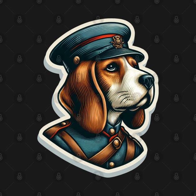 Beagle Soldier by k9-tee