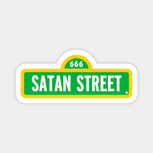 Satan Street Magnet