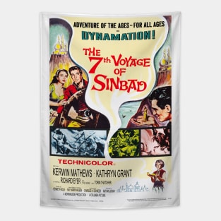 The 7th Voyage of Sinbad Tapestry