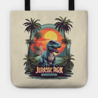 Retro Design Jurassic Park Tote