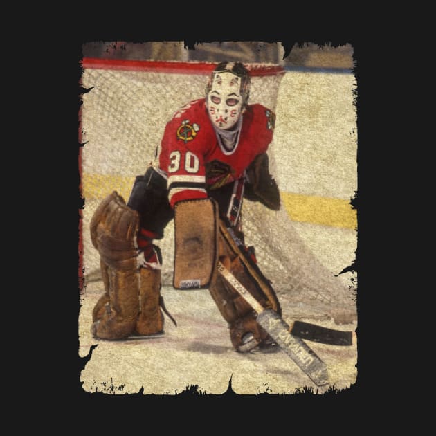 Murray Bannerman, 1985 in Chicago Blackhawks by Momogi Project