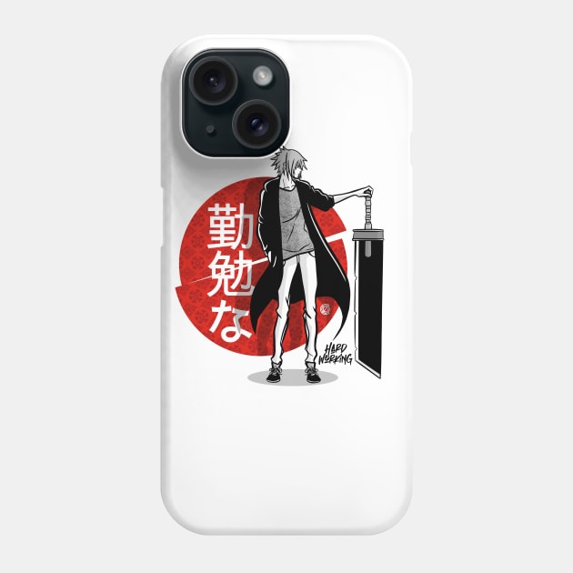 Hard working Phone Case by Stamina.Design