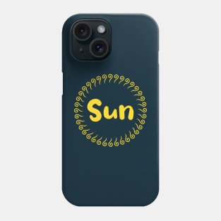 Sun Phone Case