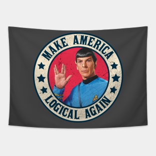 Spock - Making America Logical Tapestry