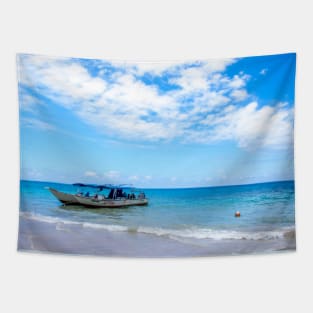 great ocean view Tapestry