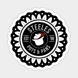 STEELES POTS AND PANS Magnet