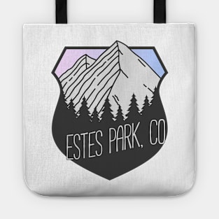 Estes Park, Colorado Mountain Crest Sunset Tote