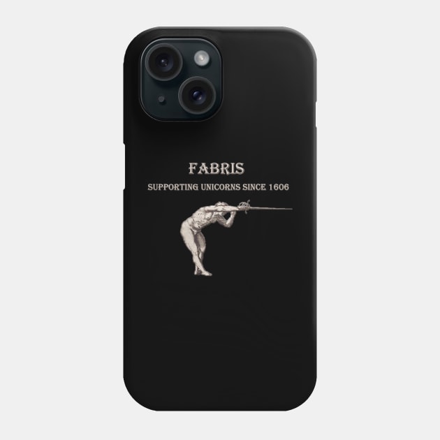 Fabris Supporting Unicorns HEMA Phone Case by CasualCarapace