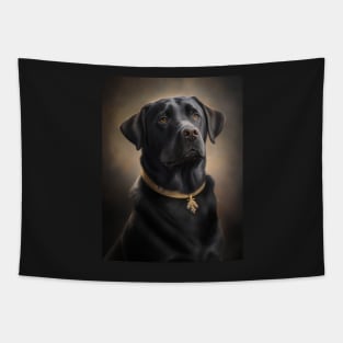 Royal Portrait of a Labrador Retriever Tapestry