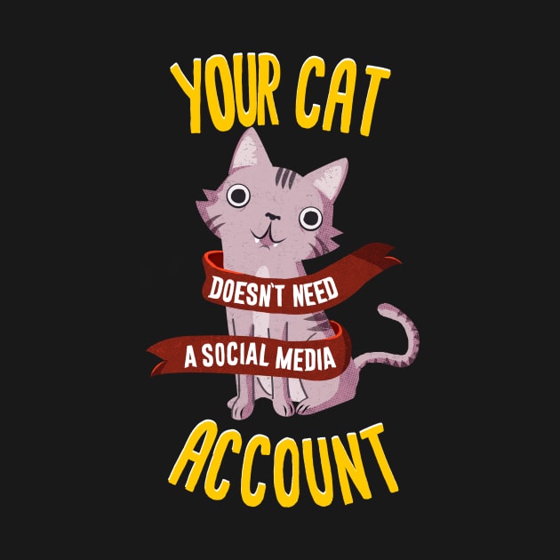 Your cat doesn't need a social media account by BOO