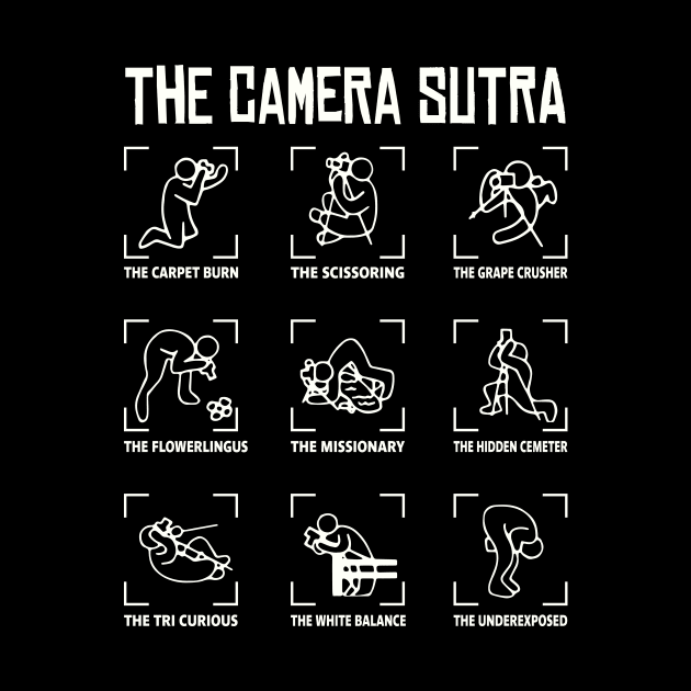 The Camera Sutra Funny Photographer by TheDesignDepot
