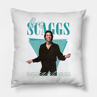 Boz Scaggs / Retro 80s Design Pillow