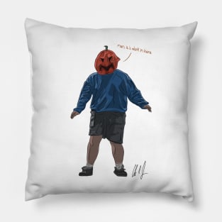 Salute Your Shorts: Pumpkin Lips Pillow