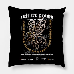 CULTURE CROWN Pillow