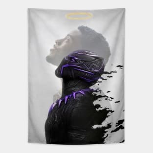 Black panther tribute Tapestry