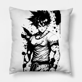 Fan Art Of Goku 03 Pillow
