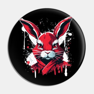 Master Rabbit Vektor Pin